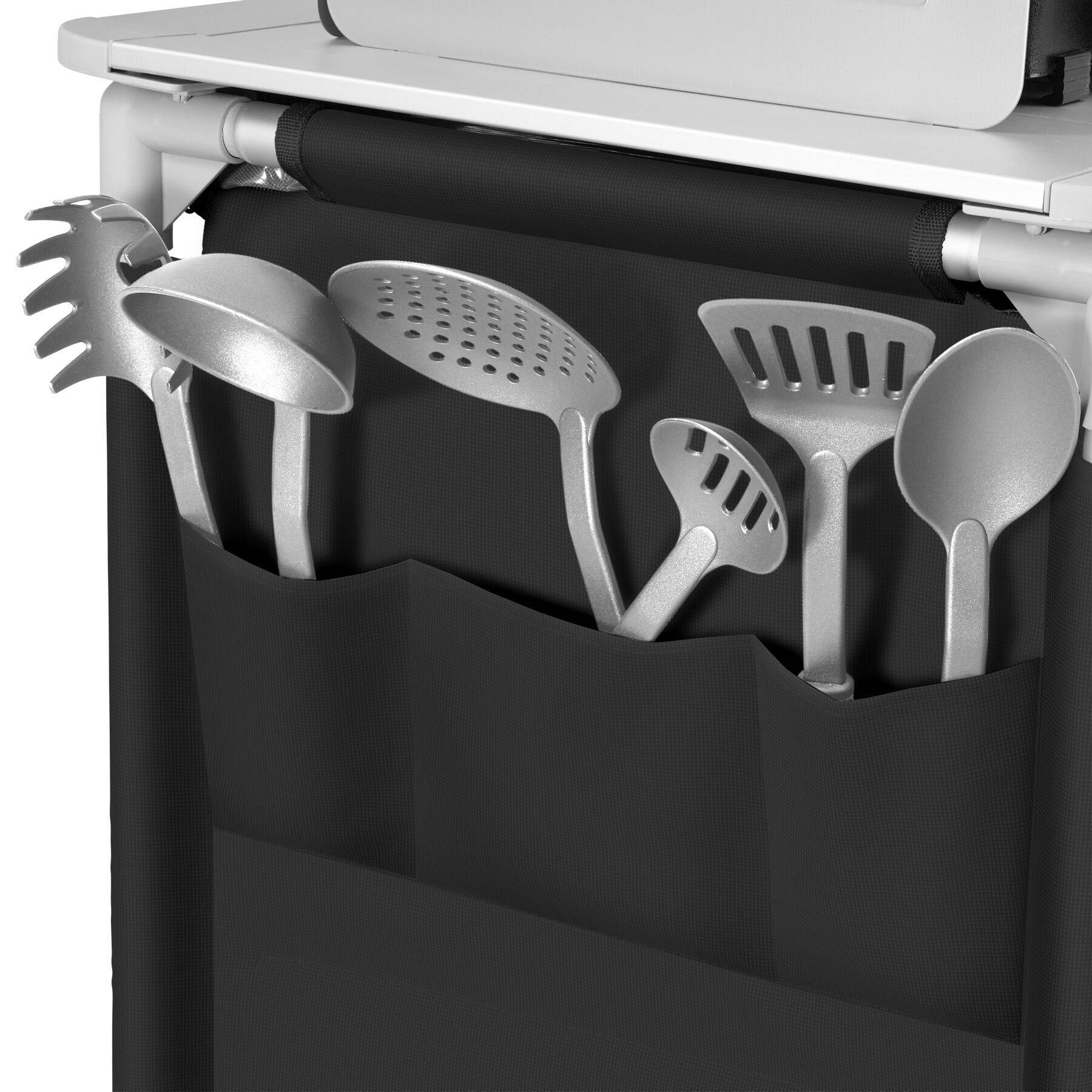 Cucina Da Campeggio Pieghevole TecTake, Con Piano Di Lavoro E Ripiani - Borsa Trasporto Inclusa, Ideale Per Outdoor