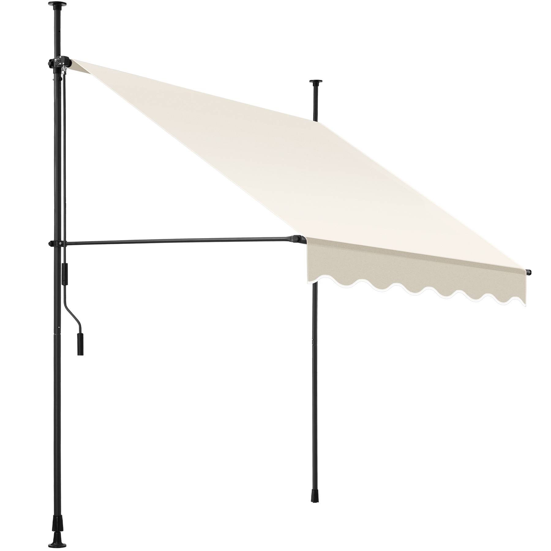 Outsunny Gazebo da Esterno 3.6x3m Tetto Policarbonato Anti UV e Acciaio Grigio Outsunny Gazebo da Esterno 3.6x3m Tetto Policarbonato Anti UV e Acciaio Grigio