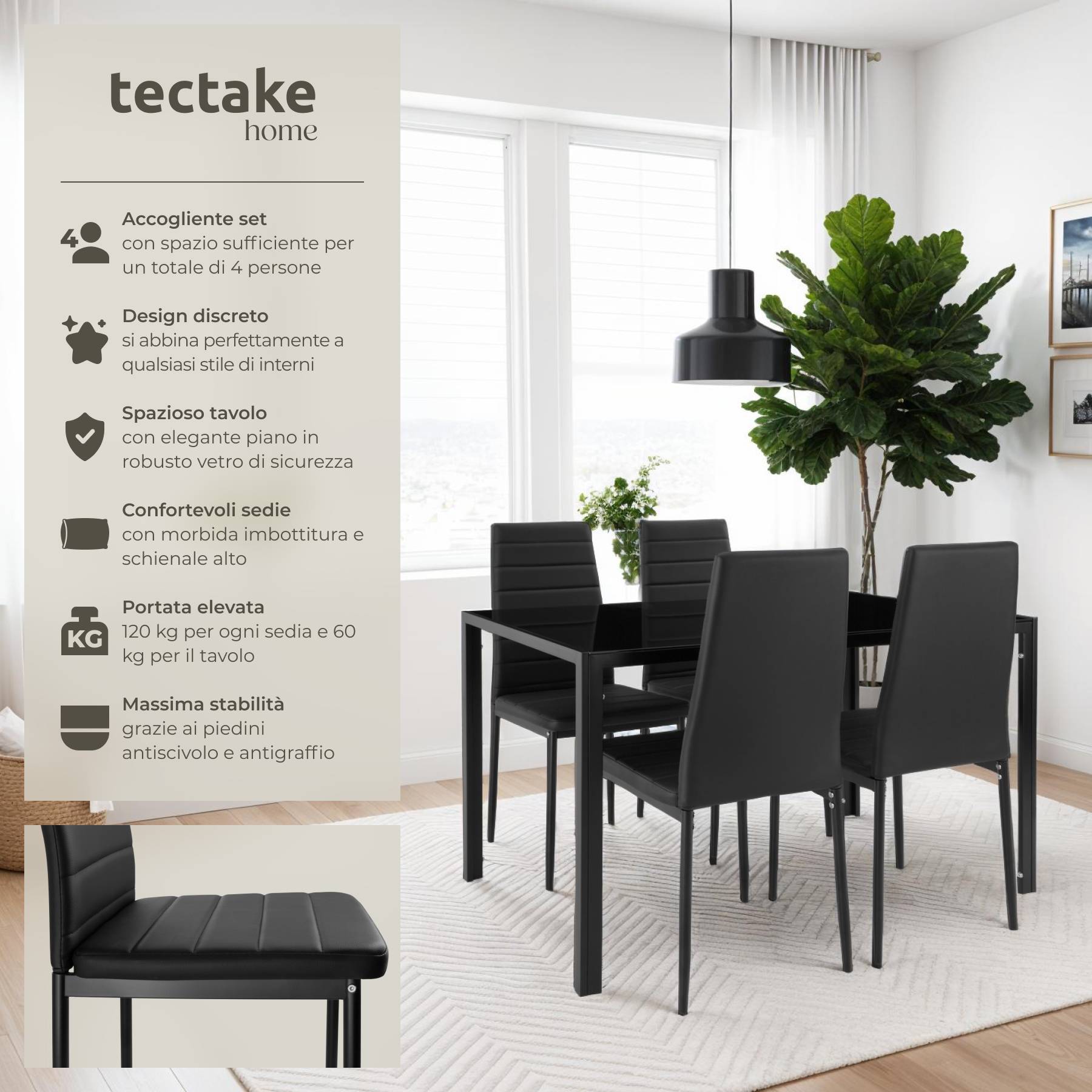 Seater Dining Black Kitchen Table Set For Kitchen Table Seater SOGO Home And O Seater Dining Black Kitchen Table Set For Kitchen Table Seater SOGO Home And O
