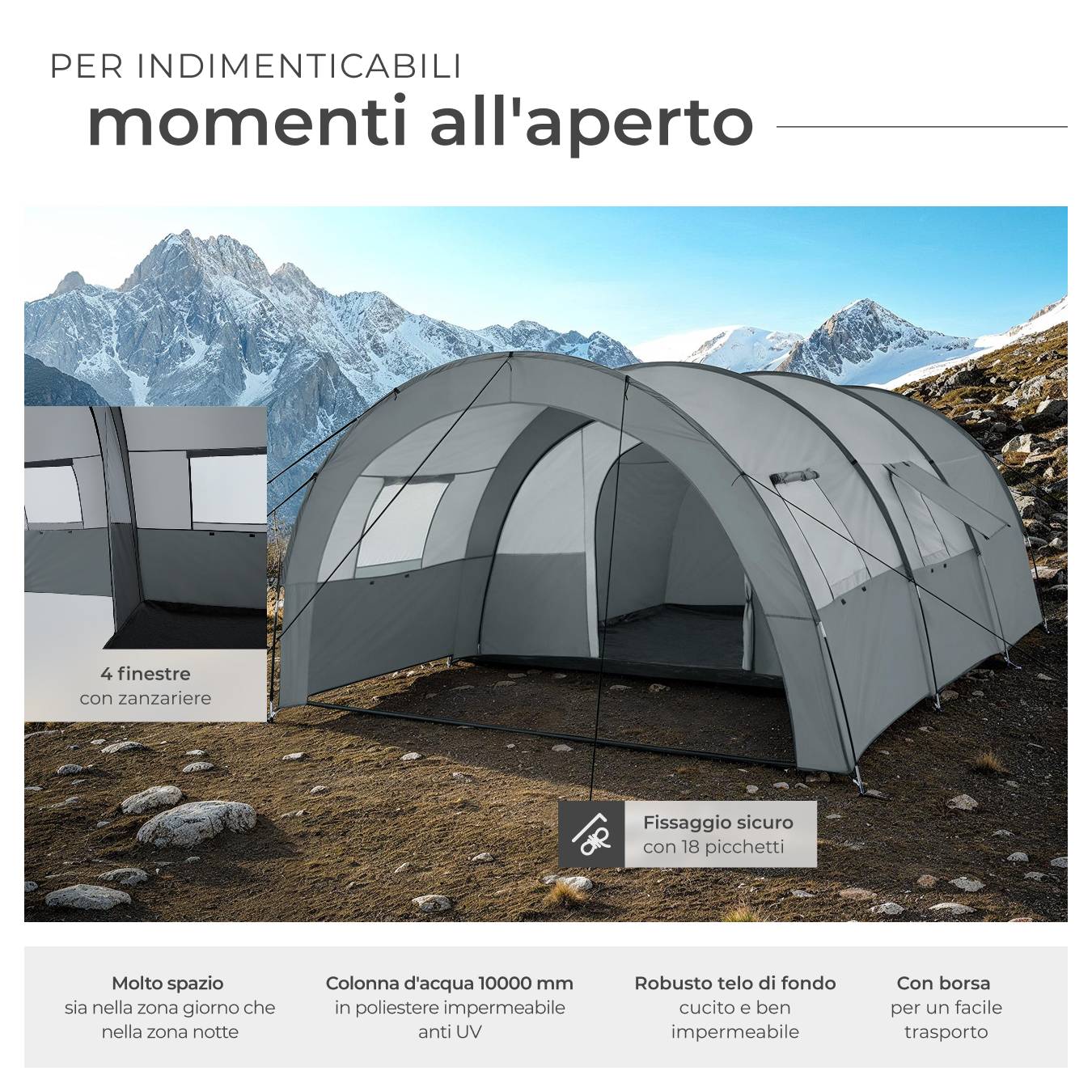 Tenda interna termica - DTBDOutdoor - La Biella Adventure 4x4 Tenda interna termica - DTBDOutdoor - La Biella Adventure 4x4