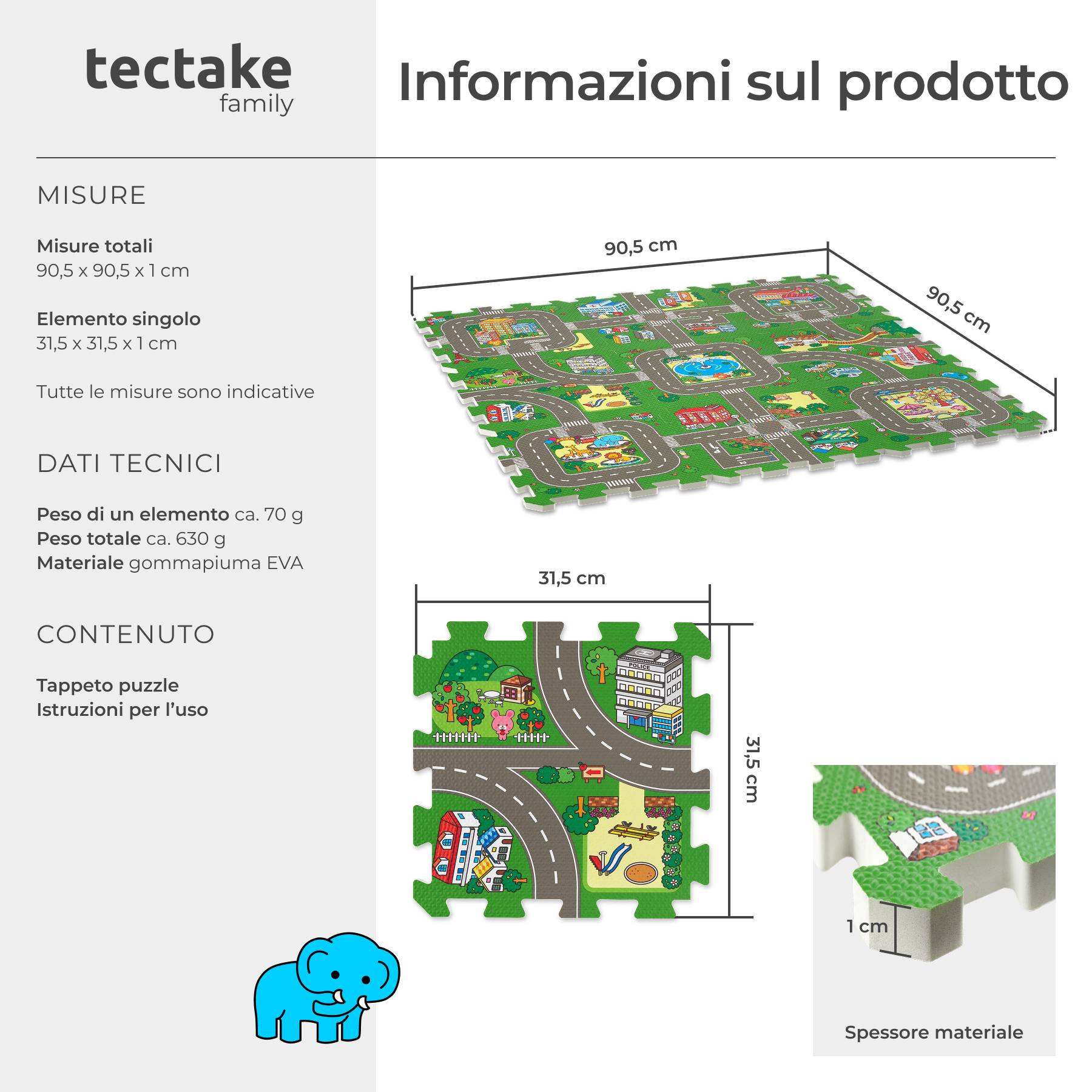 Starnearby Tappetino da Gioco per Bambini in Velluto di Cristallo, Tappeto Pista Macchinine, Tappeto per Macchine Circuito Starnearby Tappetino da Gioco per Bambini in Velluto di Cristallo, Tappeto Pista Macchinine, Tappeto per Macchine Circuito