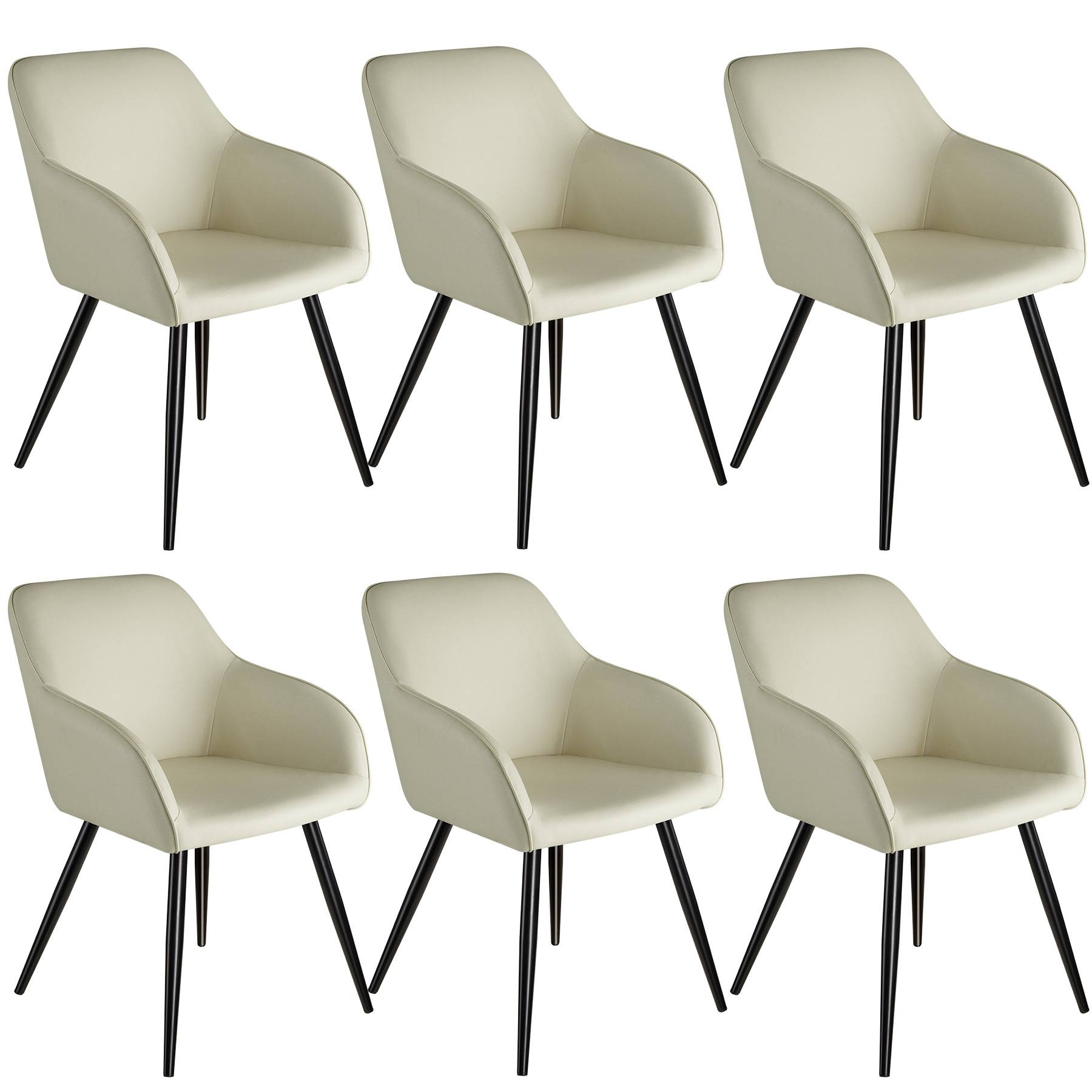 LONXIU Set 4 Sedie Sala da Pranzo in Velluto con Gambe in Metallo, Moderno Sedia da Cucina LONXIU Set 4 Sedie Sala da Pranzo in Velluto con Gambe in Metallo, Moderno Sedia da Cucina