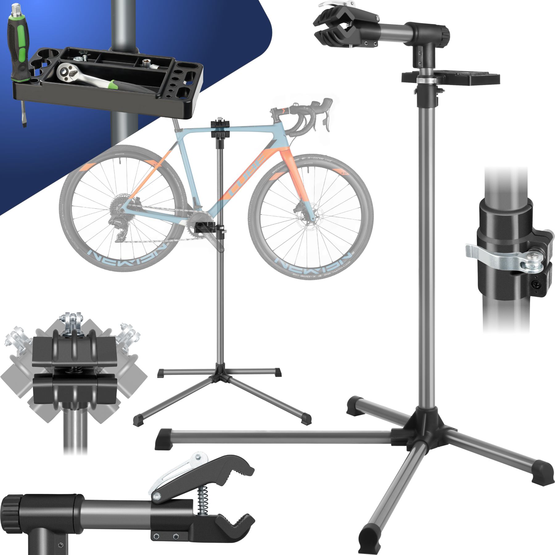 Rockbros 27210002001 Cavalletto Di Servizio Con Sgancio Rapido Per Biciclette Nero Piedi Montaggio B 46766199 Rockbros 27210002001 Cavalletto Di Servizio Con Sgancio Rapido Per Biciclette Nero Piedi Montaggio B 46766199