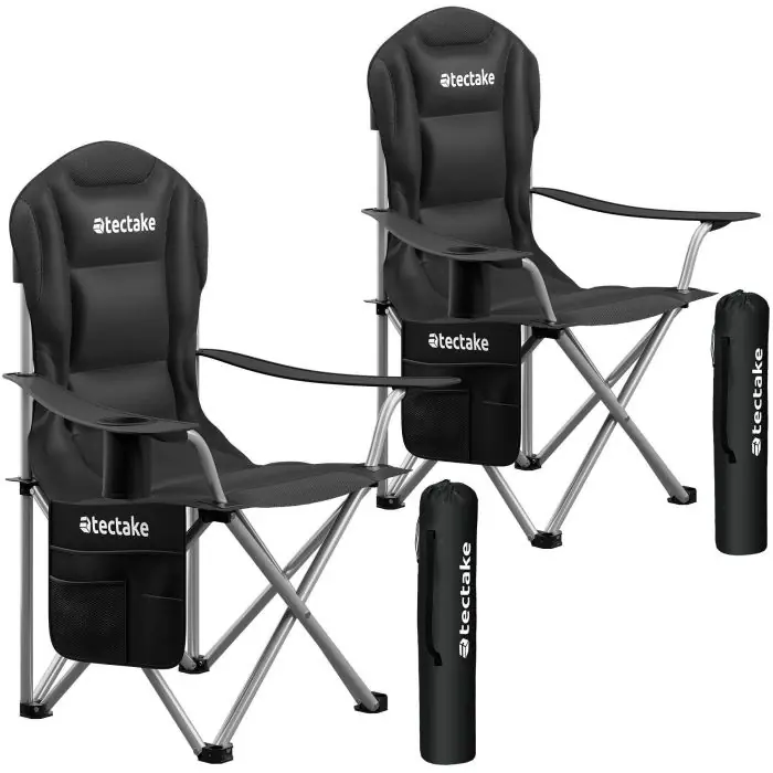 Sedia da campeggio imbottita MTX Set da 2