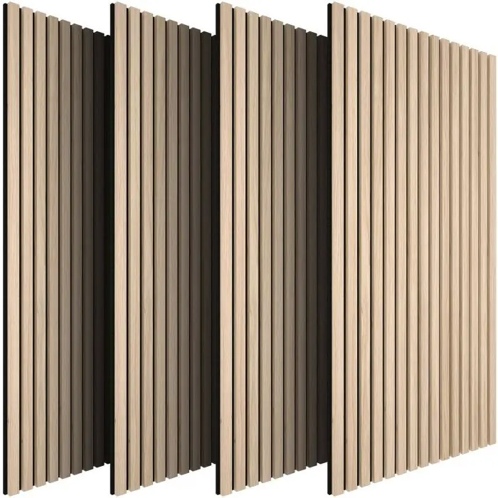 Pannelli fonoassorbenti Effetto legno quercia chiara