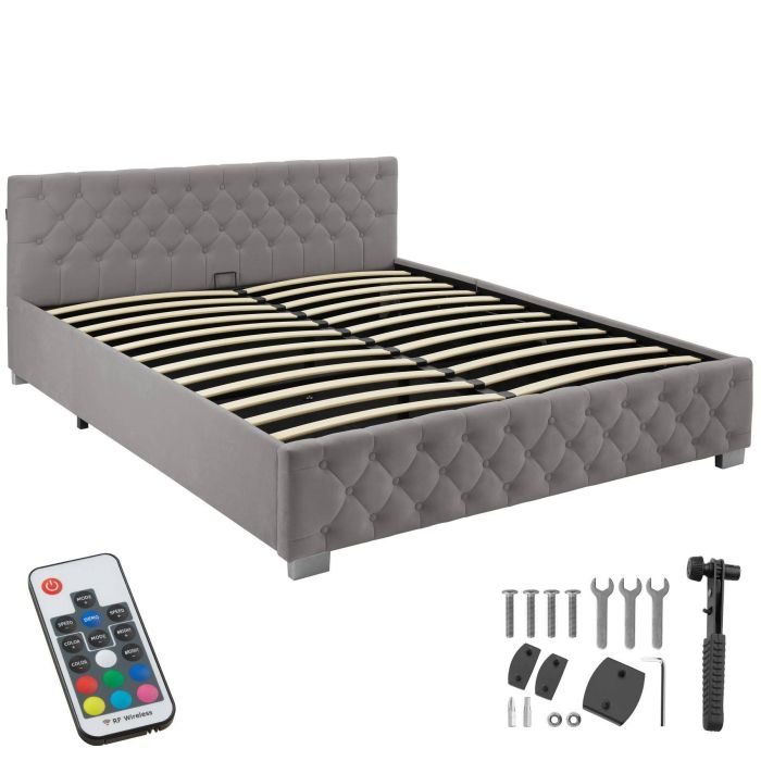 Letto imbottito Daytona 180 x 200 cm