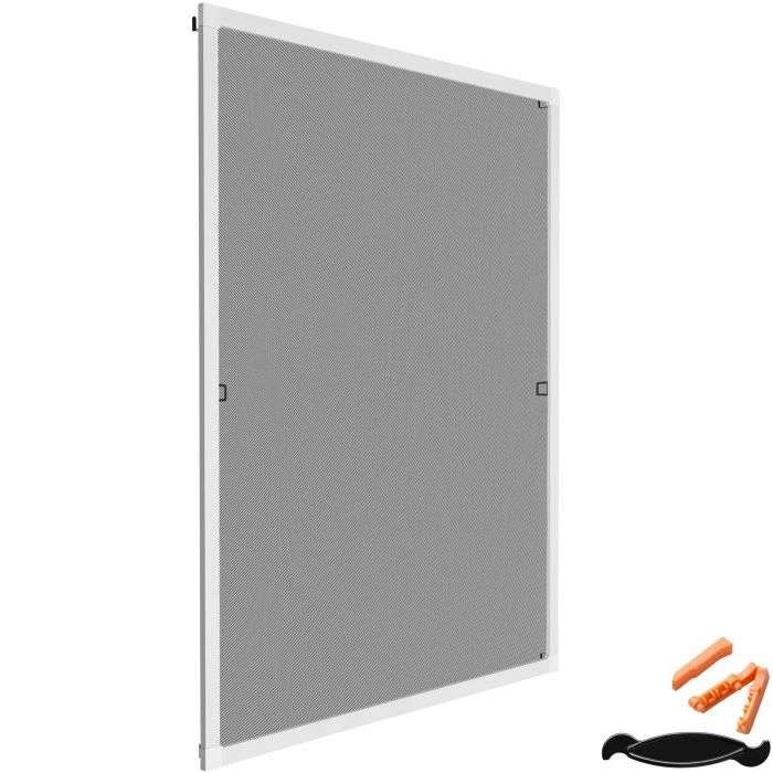 Zanzariera con telaio in alluminio Fliegengitter con Aluminiumrahmen für Fenster