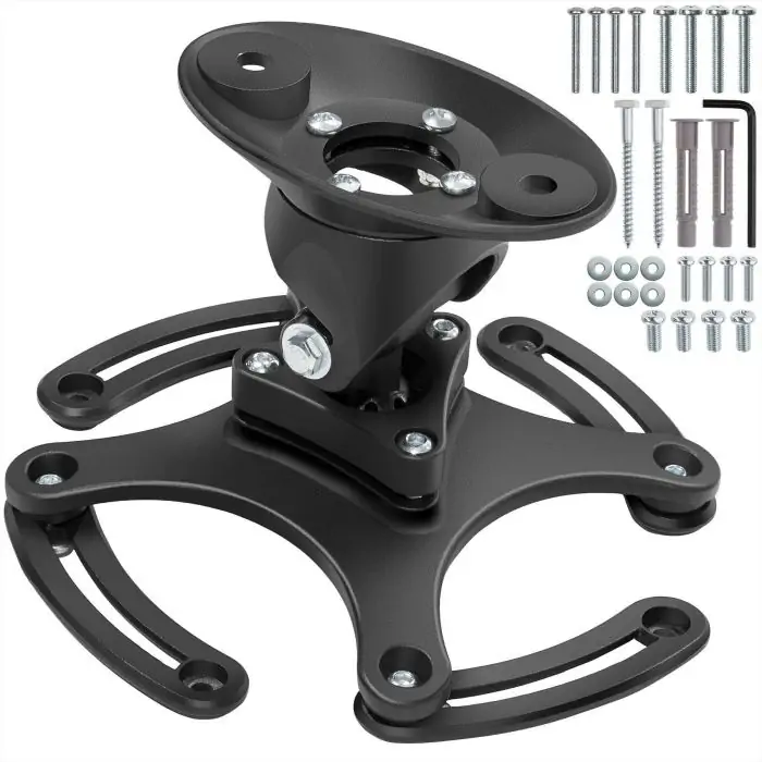 Supporto universale da soffitto in alluminio per proiettori