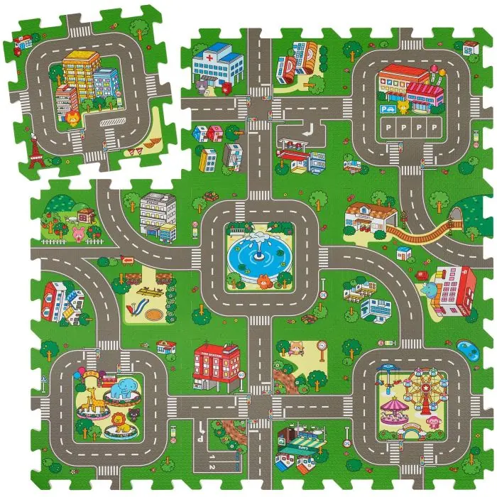 Tappetino puzzle MyCity