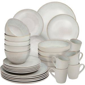 Set di stoviglie Mare in terracotta per 6 persone