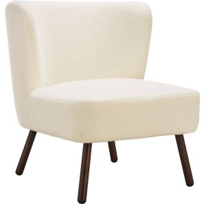 Poltrona da cocktail Teddy Robina 2 bianco sporco W2